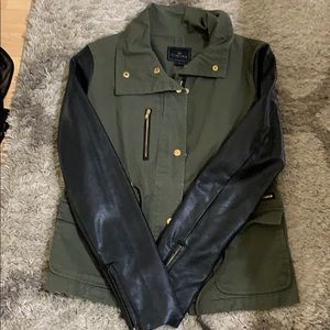 Olive green jacket